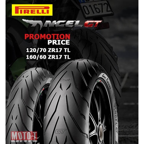 ยาง Pirelli Angel GT ตรงรุ่น Triumph T100, Honda CB500x
