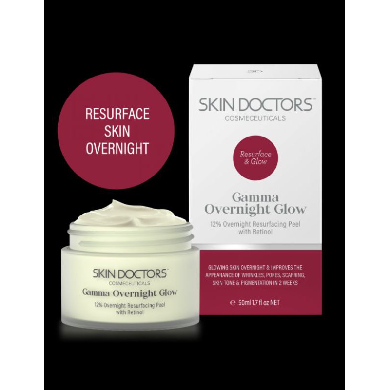 skin doctors gamma overnight glow