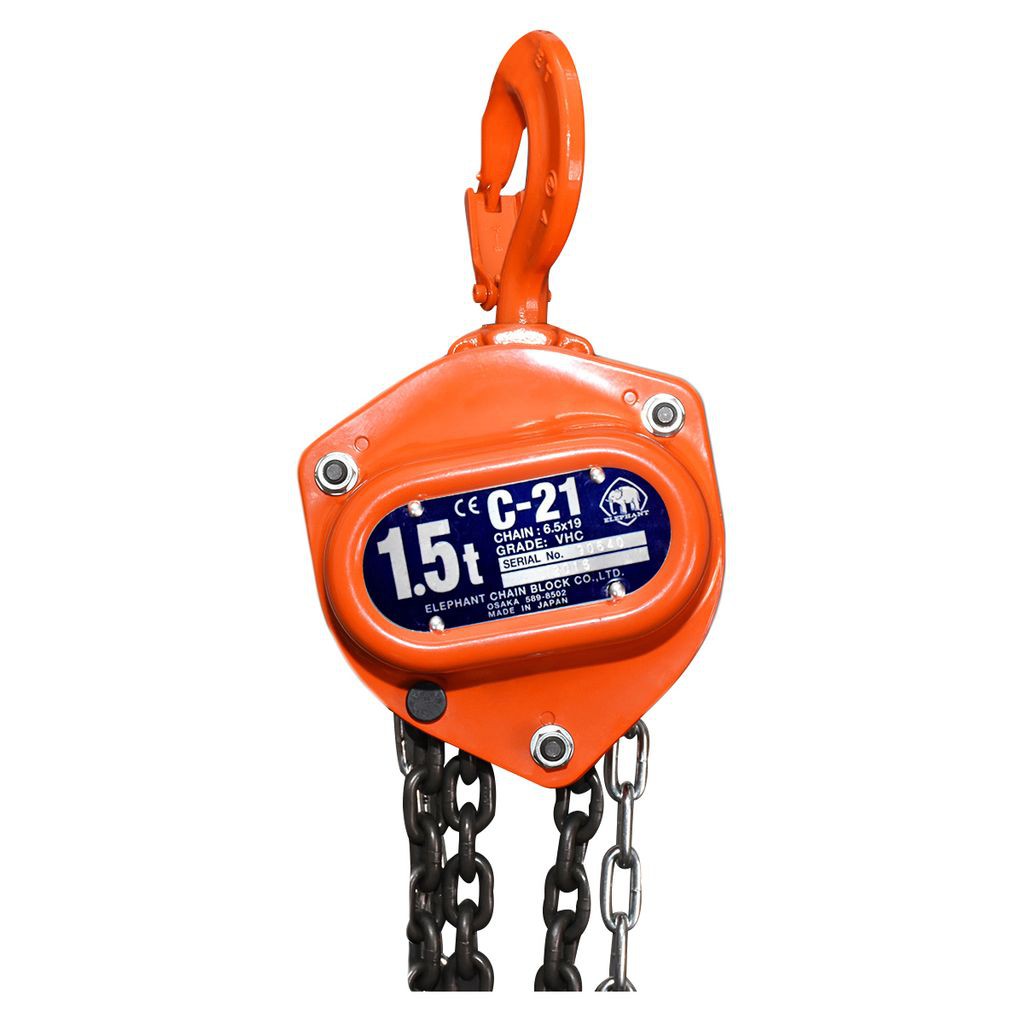 ELEPHANT รอกโซ่ C-21-1.5 (1.5 TON)