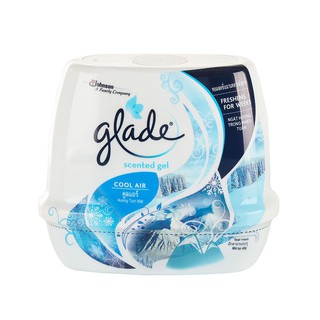 เจลปรับอากาศ GLADE SCENTED 180 กรัม กลิ่นคูลแอร์  GEL CARE GLADE SCENTED 180G COOL AIR