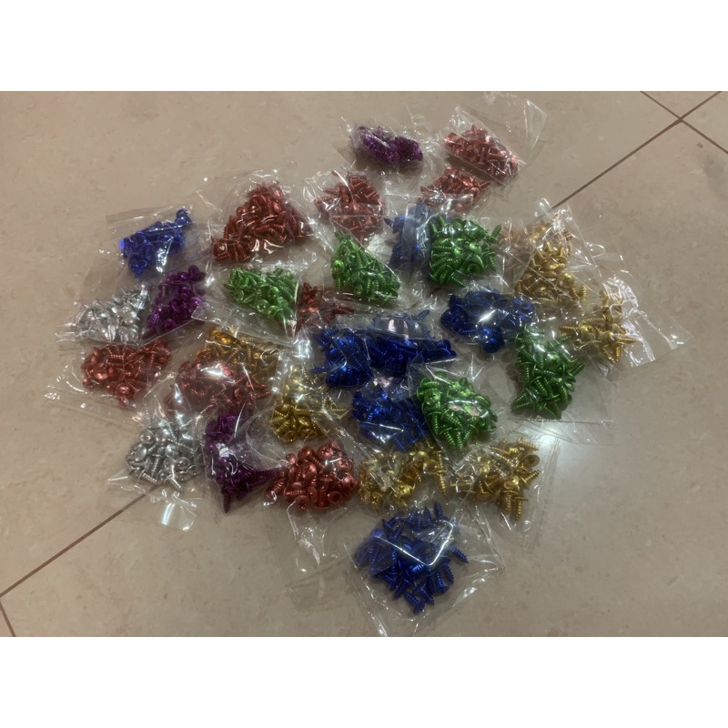 สีครอบตัวสกรู ขนาดสีครู/warna m5x14mm m5x16mm