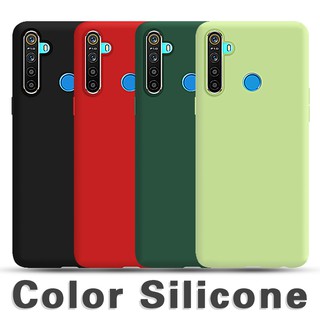 เคสโทรศัพท์ วัสดุ Tpu แบบนุ่ม สีพื้น ป้องกันรอย สําหรับ Realme C11 2020  Realme Narzo 10 10 A Realme 6I 5s 5I 5 Realme 6 6S Realme 6Pro