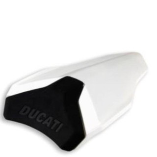 ฝาครอบ เบาะท้าย Details about Ducati 848 1098 1198 Passenger seatcover nacre white seat cover(...)