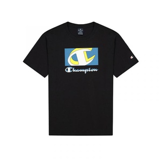 เสื้อยืดโอเวอร์ไซส์CHAMPION MEN - เสื้อยืดแขนสั้นผู้ชาย CREWNECK T-SHIRT  216643-KK001S-3XL