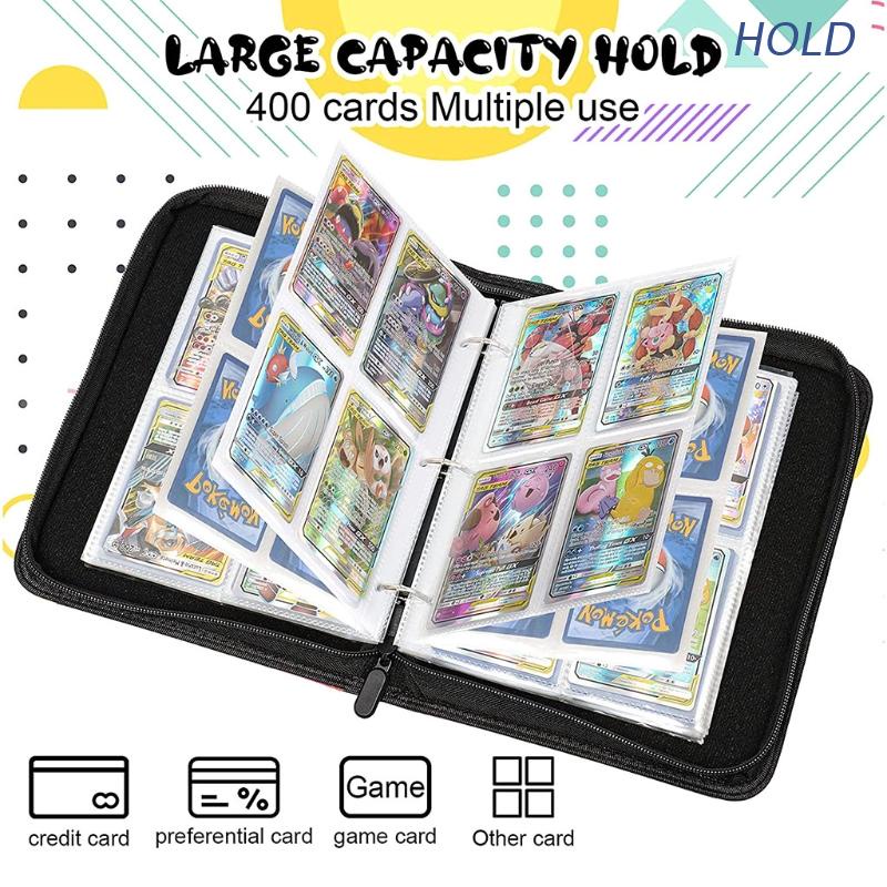 Hold สมุดเก็บการ์ดเกม ที่สะสมการ์ด 4 ช่อง 400 การ์ด Shopee Thailand