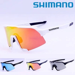 Shimano S3 ใหม่ แว่นตากันแดด UV400 สําหรับขี่จักรยาน เล่นกีฬา กลางแจ้ง ทุกเพศ