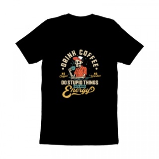 [S-5XL]เสื้อยืด พิมพ์ลายเครื่องดื่มกาแฟ Gildan สําหรับผู้ชาย และผู้หญิง มี 2 ชิ้น