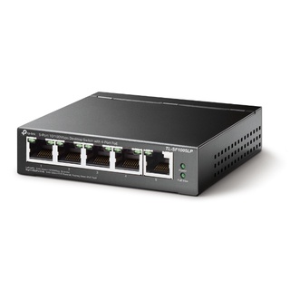 เน็ตเวิร์คสวิตช์ TP-Link TL-SF1005LP 5-Port 10/100Mbps Desktop Switch with 4-Port PoE สวิตซ์ PoE เคสโลหะ สวิตช์แลน