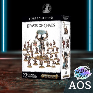 WARHAMMER AoS START COLLECTING BEASTS OF CHAOS  พร้อมส่ง ส่งฟรี Add On Paint สีได้นะคะ