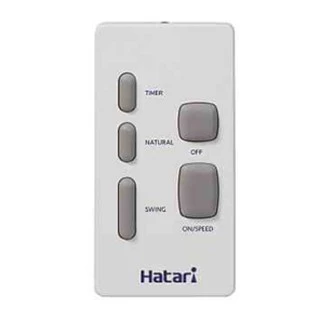 HATARI พัดลมติดผนัง มีรีโมท 18 นิ้ว HF-W18R1