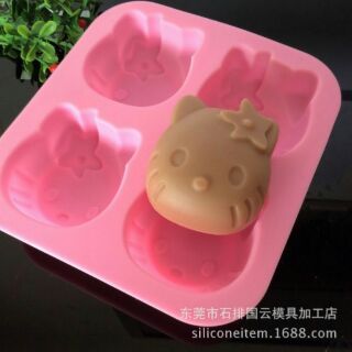 B118 ซิลิโคน คิตตี้ (นึ่งได้ อบได้ แช่แข็งได้)