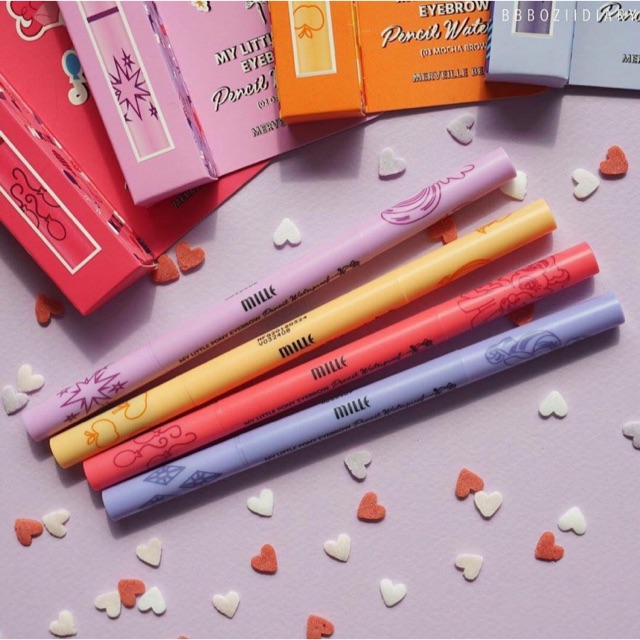 ดินสอเขียนคิ้ว Mille my little pony eyebrow pencil waterproof