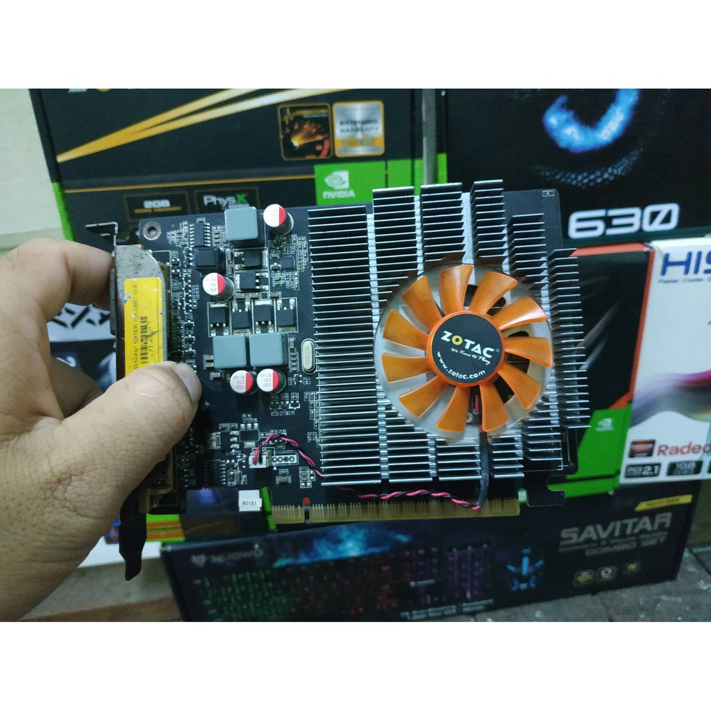 🔥🔥🔥การ์ดจอ​ Zotac GT430 1GB GDDR3 (การ์ดใช้งานดี)🔥🔥🔥
