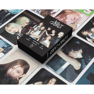 โปสการ์ดแฟชั่น พิมพ์ลาย Kpop IVE Lomo สไตล์เกาหลี สําหรับแฟนคลับ ของขวัญ 55 ชิ้น ต่อชุด