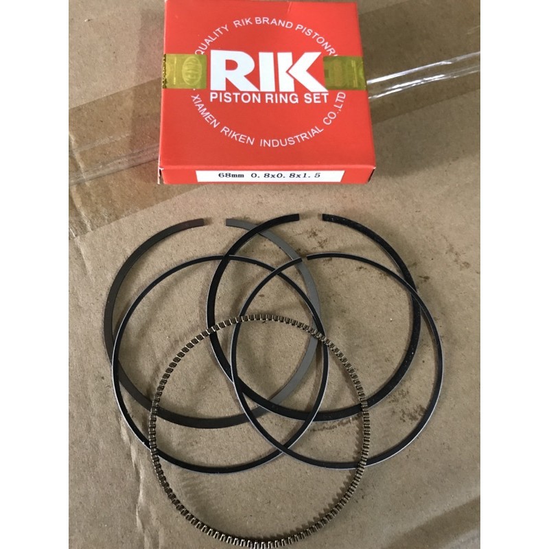 Rik R15/Y16/Nvx/Nmax/LC135/Y15/FZ150/Rs/RFS Racing แหวนลูกสูบ 57,60,62,63,65,66,68,70,72,73 มม. ขนาด 0.8X1.5 มม.