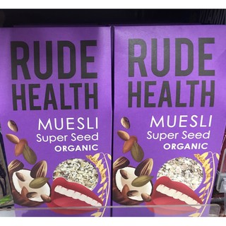 รูดเฮลท์มูสลี่ซีด 500กรัมRude Health Muesli Seed 500g 1ชิ้นราคา435บาท