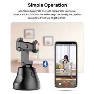 cherry ขาตั้งมือถือหมุนติดตามใบหน้าอัตโนมัติ 360 องศา Tracking Holder รุ่น Apai Apai Genie Gimbal