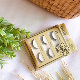 HOT! ขนตา 6D มาแรงตอนนี้ ขนตาปลอม ณเทอ Nater 6D Eyelashes 3 คู่