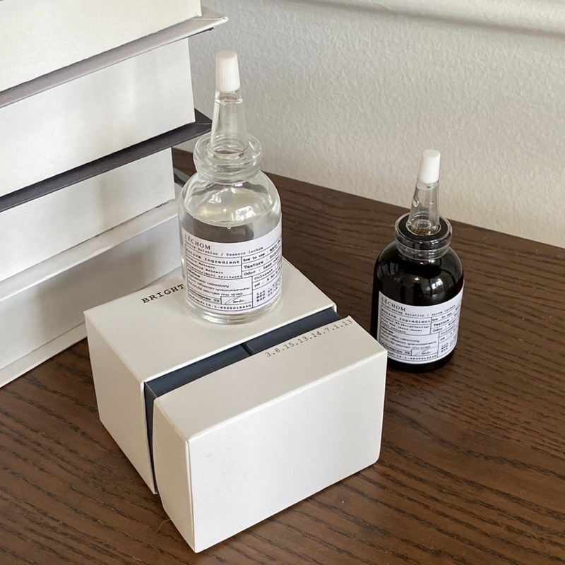 [ส่งฟรี] เลอโฉม น้ำตบ & เซรั่ม ลดรอยสิว ผิวกระจ่างใส - Le’chom Bright & Dewy