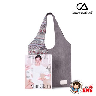 CanvasArtisan กระเป๋าสะพายไหล่ สไตล์วินเทจ ส่งฟรี EMS