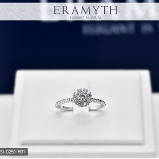 Eramyth Jewelry แหวน เงินแท้ 92.5 งานฝังเพชรสวิลCZ: SI-0251-R01สินค้ามาตรฐานส่งออก (สินค้าพร้อมส่ง)