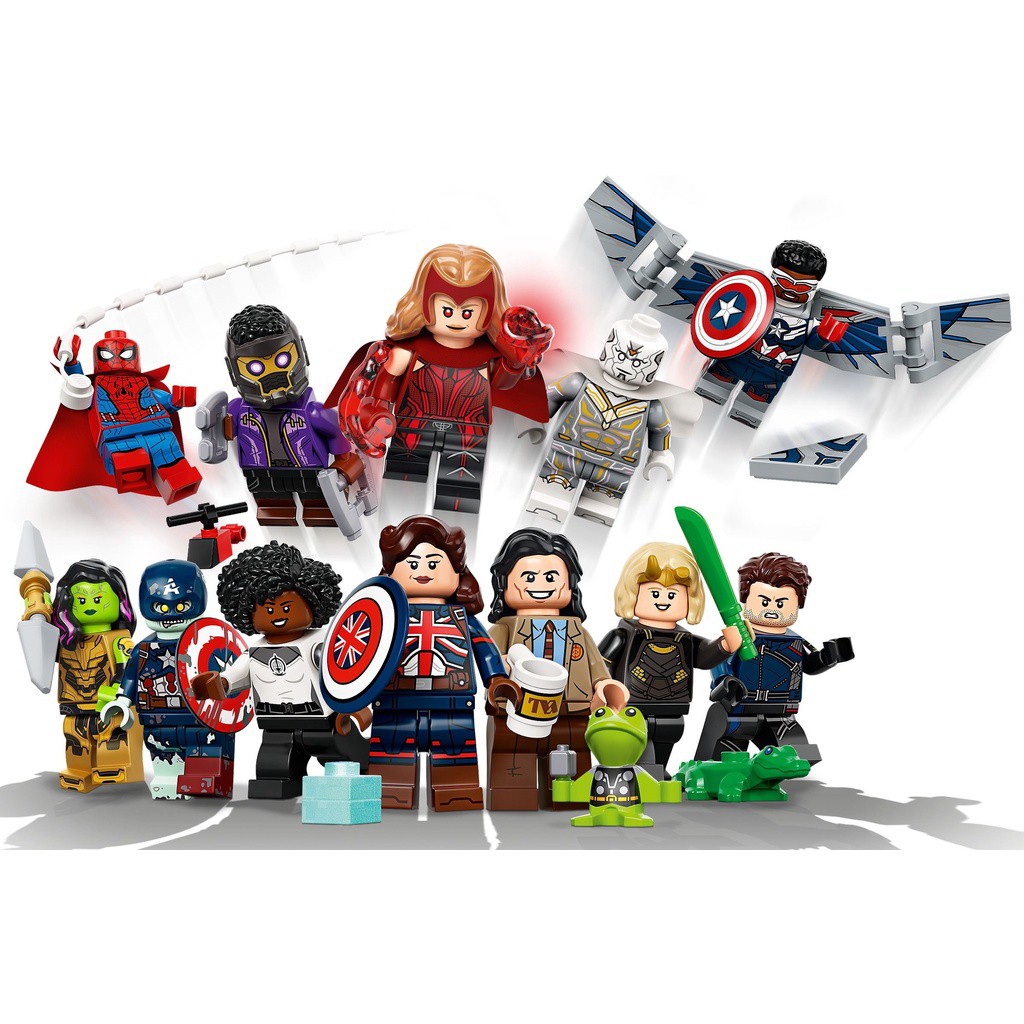 Lego Marvel 71031 Marvel Studios Series Cmf กระเป๋าสะพายไหล่สําหรับใส่จัดเก็บเสื้อผ้า