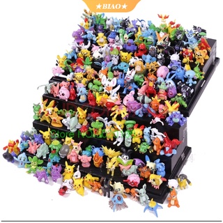 โมเดลฟิกเกอร์ โปเกม่อน ปิกาจู 144 แบบ ขนาด 2-3 ซม. ของขวัญวั…