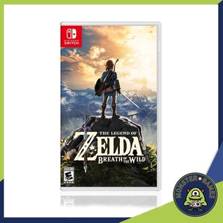 The Legend of Zelda Breath of The Wild Nintendo Switch game (เกมส์ Nintendo Switch)(ตลับเกมส์Switch)(Zelda Switch)