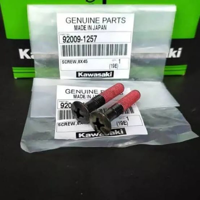 Original Kawasaki Ninja 150 R RR SS Spoke Bolts (หน่วย)