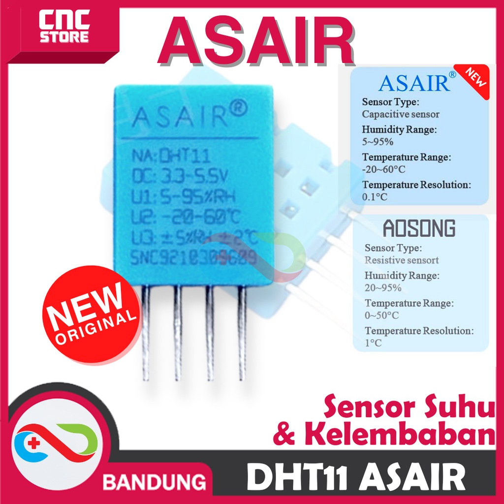 DHT11 TEMPERATURE HUMIDITY SENSOR โมดูลอุณหภูมิ DHT22