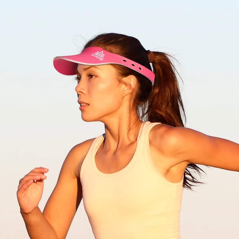 หมวกวิ่ง aonijie visor พร้อมส่งจากไทย marathon หมวกไวเซอร์​