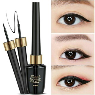 Lameila Waterproof Long Lasting Eyeliner  อายไลเนอร์สีดำ 10 มล.