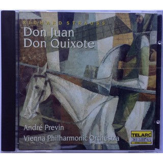 CD ซีดีเพลงคลาสสิคTELARC Richard Strauss Don Juan Don Quixote Andre Previn Vienna Philharmonic Orchestra ลิขสิทธิ์