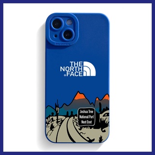 The North Face เคสโทรศัพท์มือถือ ป้องกัน ลาย North Side Road สร้างสรรค์ สําหรับ Apple 13 12 11promax 13 12Pro XR xs xs XR 2JP