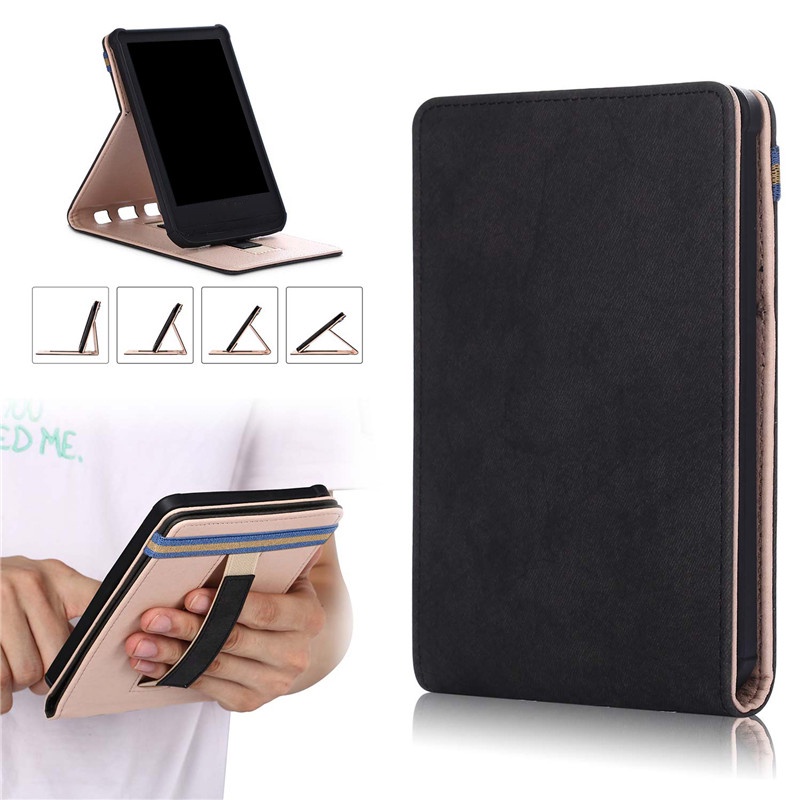 Case For Kobo Clara HD Cover Coque Soft Fabric Stand Protecive Ereader Cover For Funda Kobo Clara HD 6 inch Smart Case H