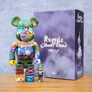 BE@RBRICK 400%+100% POUPELLE OF CHIMNEY TOWN : Poupelle [New]