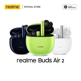 realme Buds Air 2, Noise Canncellation, ใช้งานได้ยาวนาน 25 ชั่วโมง