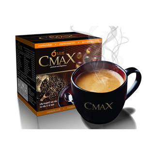 SOM CMAX กาแฟ เอสโอเอ็ม ซีแมคซ์ (1 กล่อง 12 ซอง)