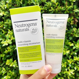 นูโทรจีนา ครีมบำรุงผิวหน้า วิตามิน มอยส์เจอร์ไรเซอร์ Naturals Multi-Vitamin Nourishing Moisturizer 88 ml (Neutrogena®)