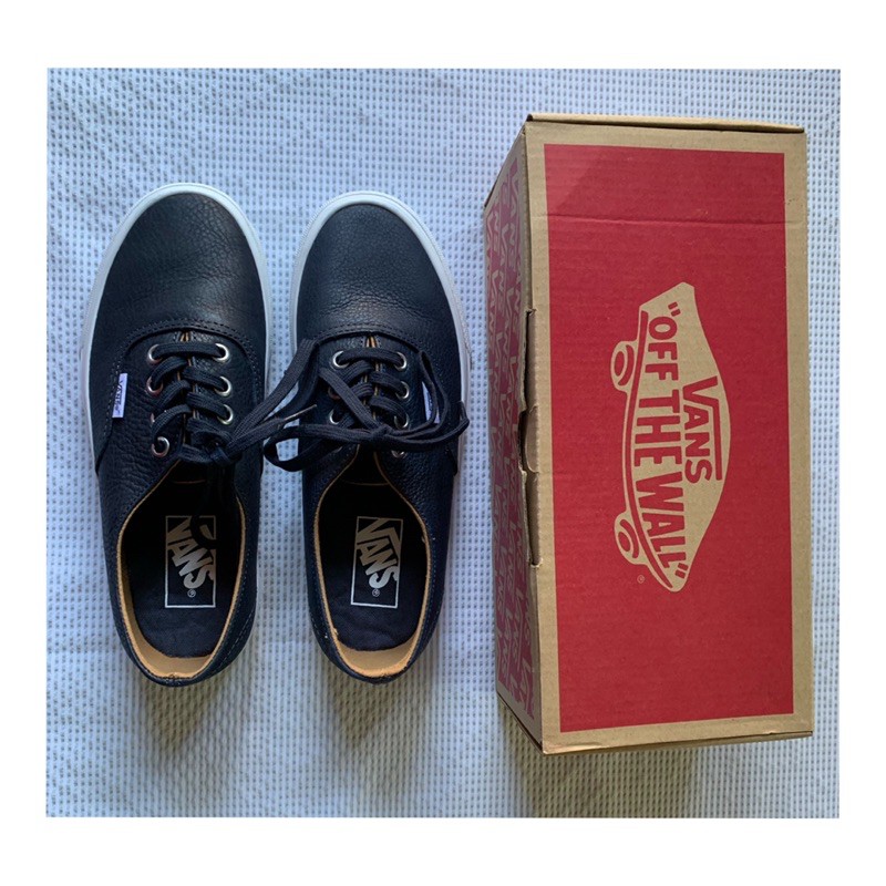 leather authentic hardware vans