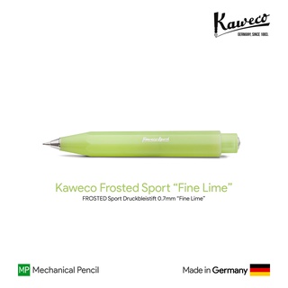 Kaweco Frosted Sport "Fine Lime" 0.7mm Push Pencil - ดินสอกดคาเวโก้ฟรอสต์สปอร์ต สีเขียวไลม์