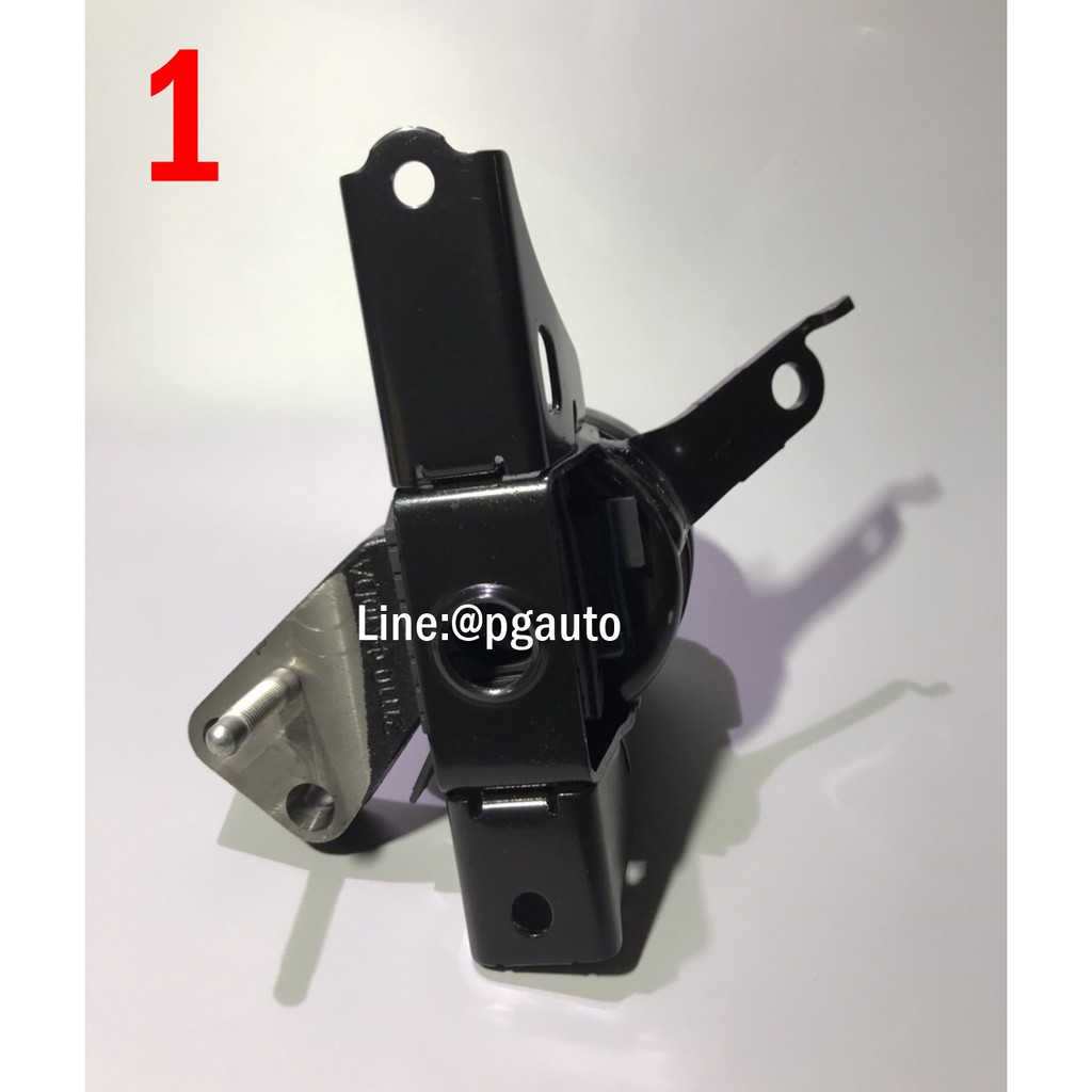 เซตสุดคุ้ม!!! ยางแท่นเครื่อง-แท่นเกียร์ โตโยต้ายาริส TOYOTA YARIS (NCP91) ปี 2007-2012 เกียร์ออโต้(AT) (1ชุด = 3ตัว) - รูปที่ 2