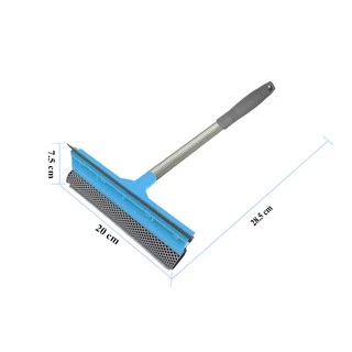 Poly-Brite โพลี-ไบรท์ ไม้รีดกระจก ไม้เช็ดกระจก รีดน้ำไร้คราบ ฟองน้ำหนาพิเศษ ซับน้ำเยี่ยม ทนทาน กระจกใสเงางาม