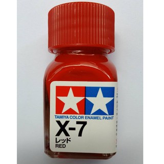 สี TAMIYA COLOR ENAMEL PAINT X-7