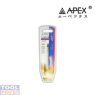 ดอกคาร์ไบร์เจาะกระจก APEX GLSI ขนาด 5mm,6mm,6.5mm,6.5mm.