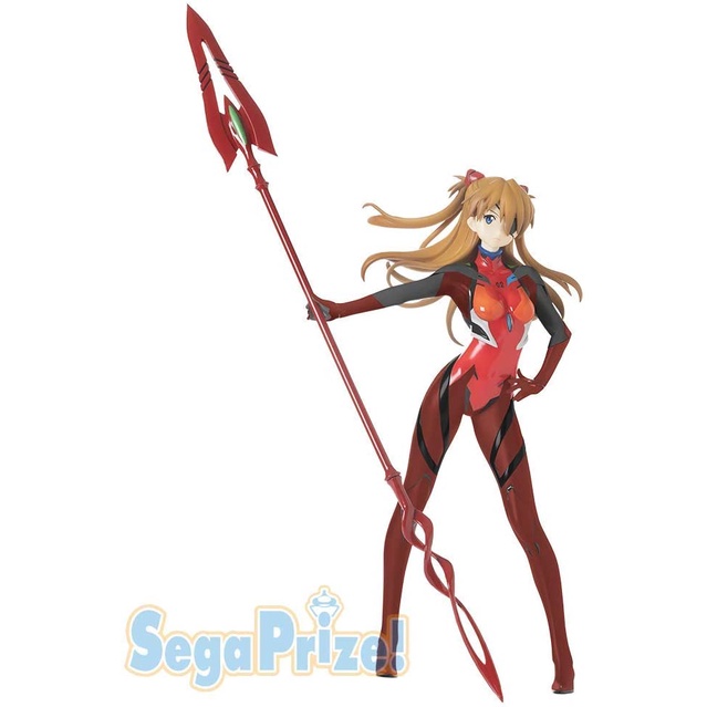 Rebuild of Evangelion Limited Premium Figure Asuka x Spear of Cassius LPM Figure Sega Painted finished product figure [Direct from Japan] New