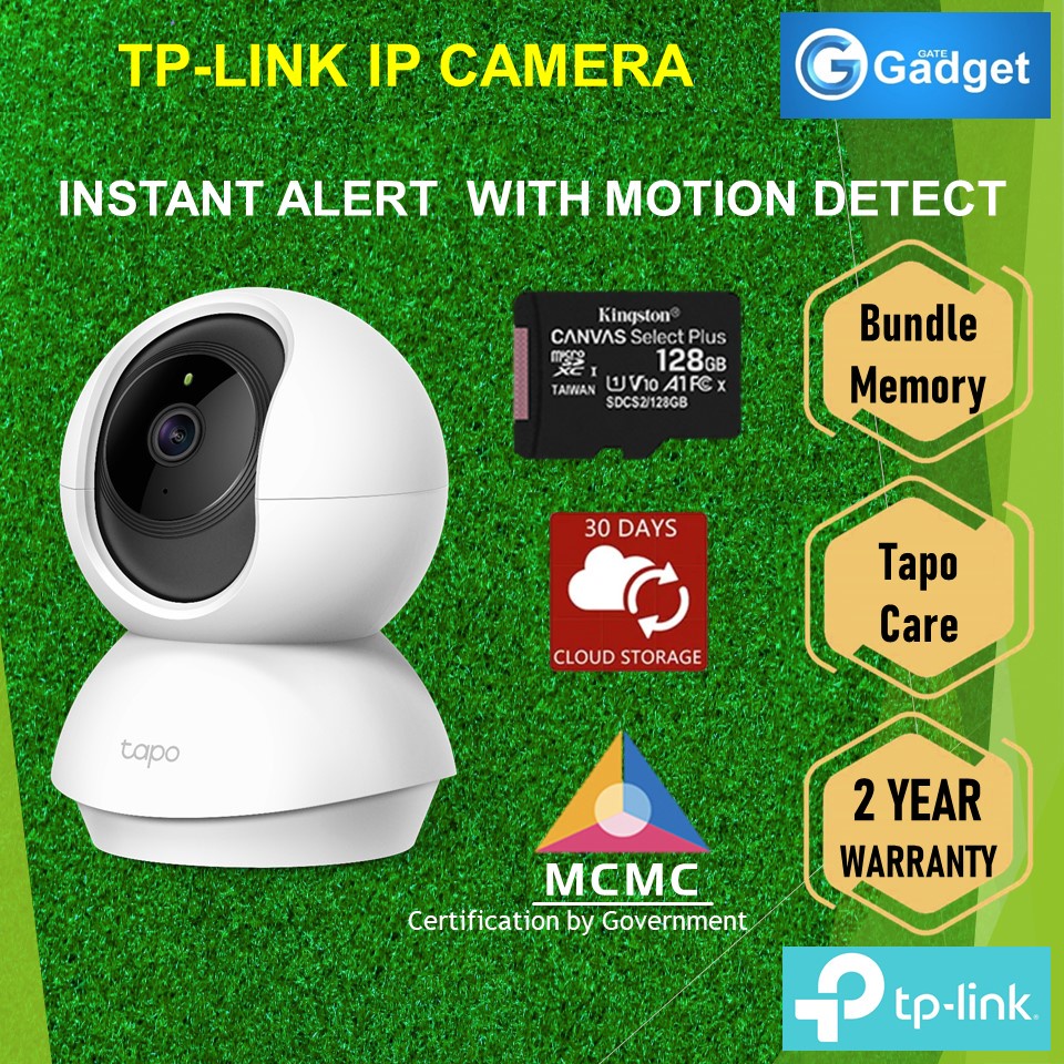 TP-Link Tapo C100 (T60), C110, C200 (T70), C210, C225, C500, C310, C320WS Wireless Home Camera Safet