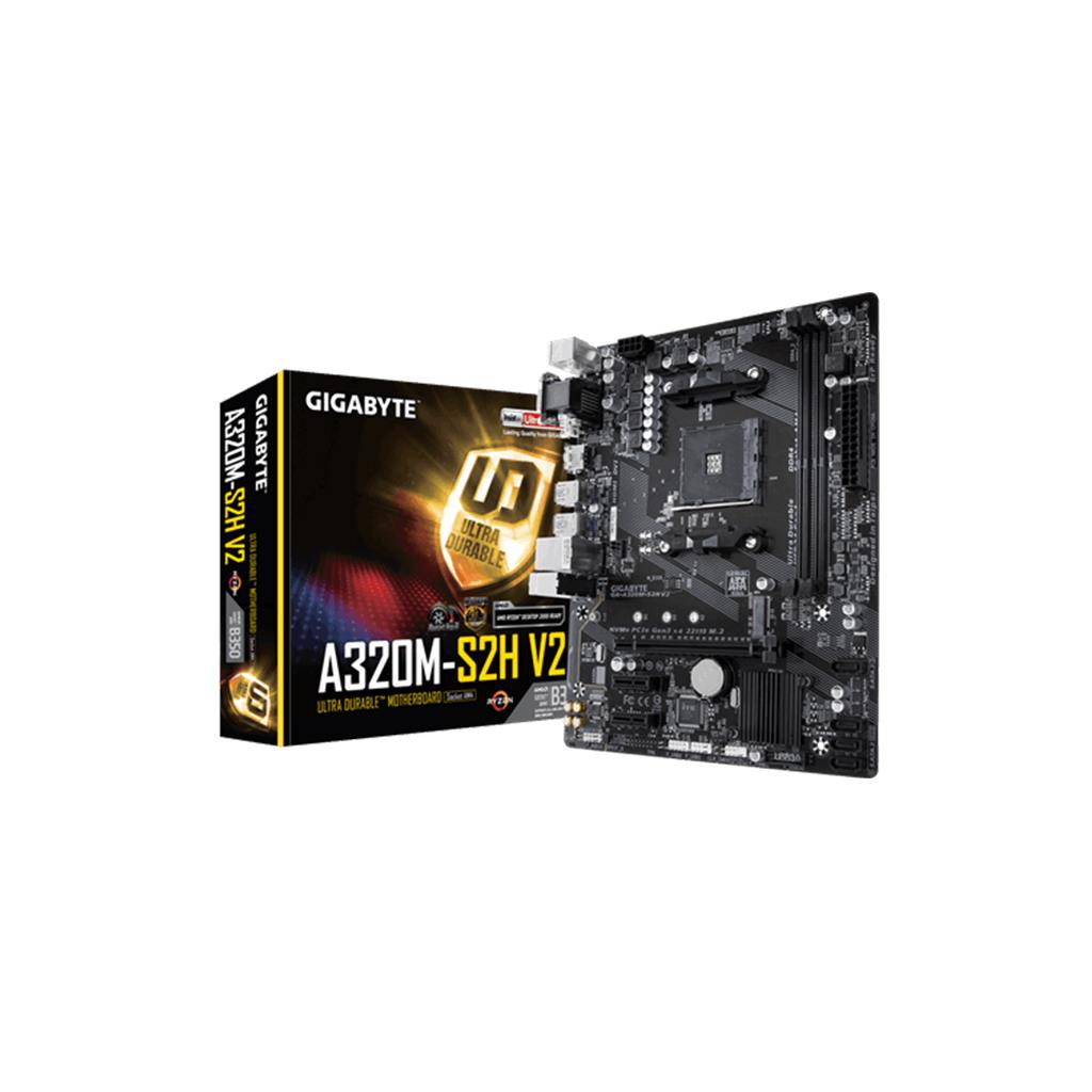 GA_A320M_S2H_V2 Model : GA_A320M_S2H_V2 Vendor Code : GA_A320M_S2H_V2 AMD AM4 RYZEN™ & 7TH GEN A-SER