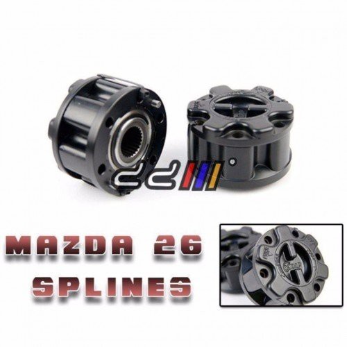 Mazda B2500 Fighter Ford Ranger WL 1998-2002 ฟรีล็อคล็อคล้อหน้า Manual Hub Lock 26 Spline