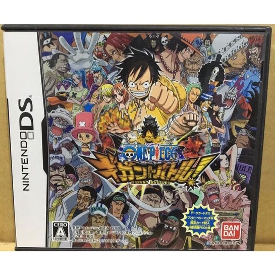 ตลับแท้ [DS] One Piece: Gigant Battle! (NTR-P-BOJJ)